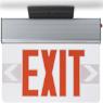 Red LED Edge Lit Exit Sign