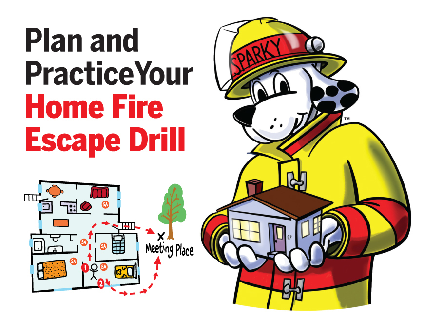 Plan and practice your home fire drill