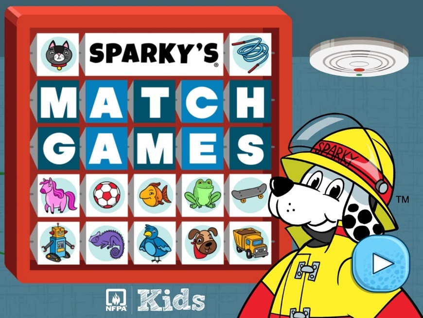 Sparky's Match Games