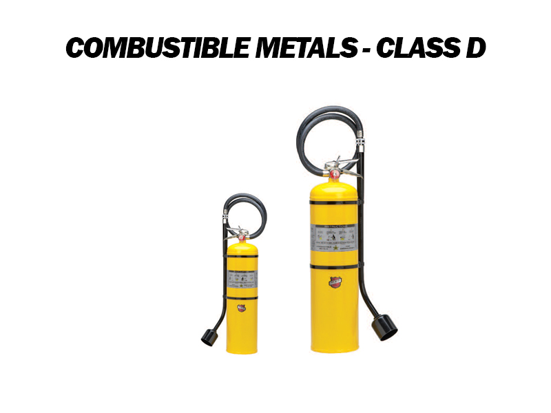 Combustible Metal - Class D Fire Extinguishers for Sale in Austin, TX