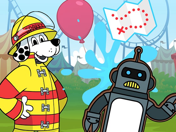 Fire extinguisher games downtown austin