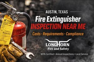 Fire Extinguisher Inspection Near Me in Austin: What It Costs, How Often You Need It, and What the Law Requires
